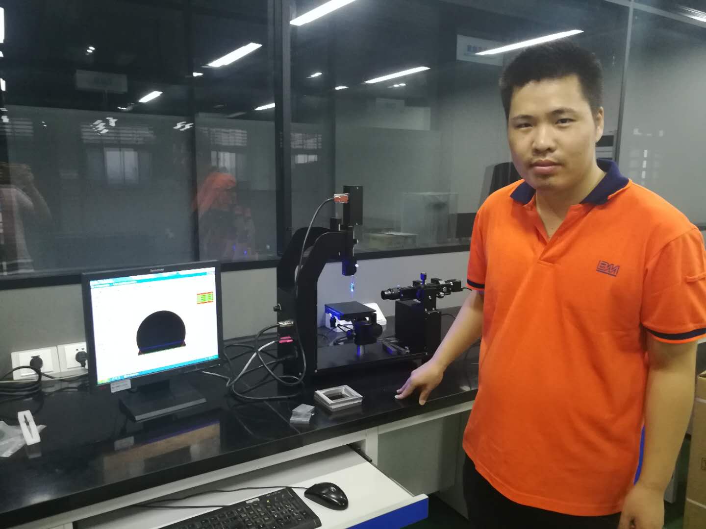接触角测量仪应用